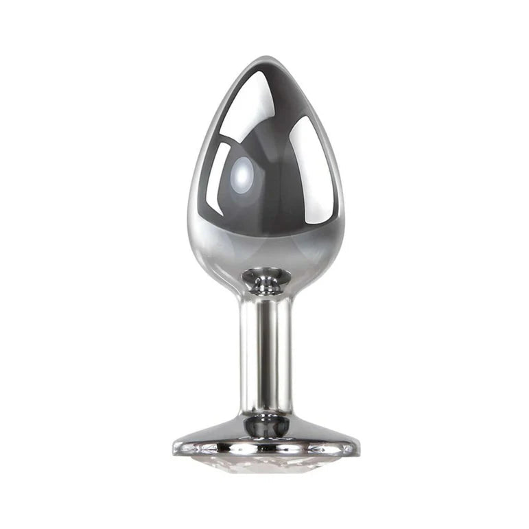 Adam &amp; Eve Clear Gem Anal Plug ADAM &amp; EVE