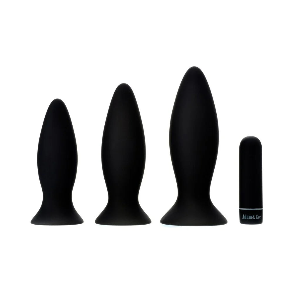 Adam &amp; Eve Rechargeable Vibrating Anal Plug Trainer Kit ADAM &amp; EVE