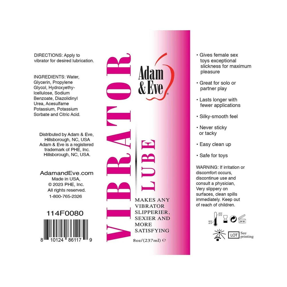 Adam & Eve Vibrator Lubricant