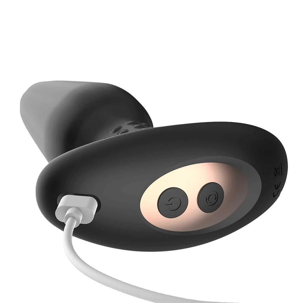 Adam &amp; Eve Carl Jr. Vibrating &amp; Rimming Plug ADAM &amp; EVE