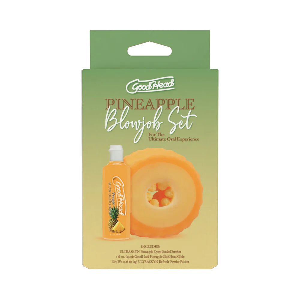 GoodHead Pineapple Blowjob Set DOC JOHNSON