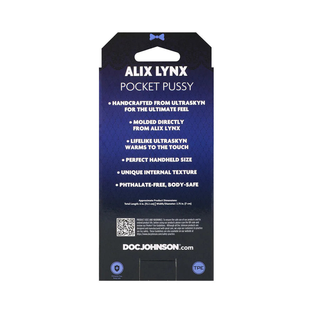 Signature Strokers Alix Lynx ULTRASKYN Pocket Pussy DOC JOHNSON