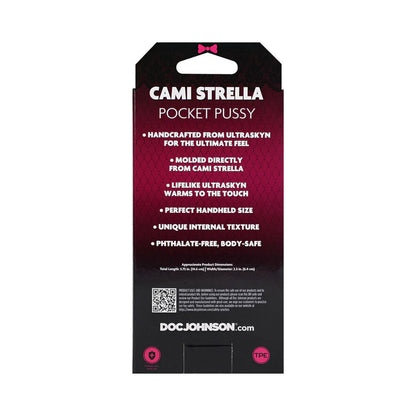 Signature Strokers Cami Strella ULTRASKYN Pocket Pussy DOC JOHNSON