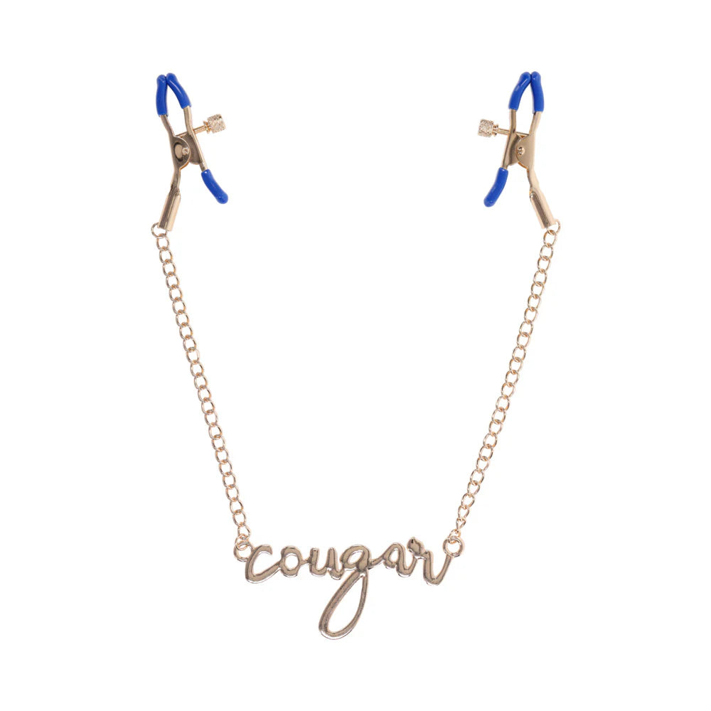 Sportsheets Sex &amp; Mischief Cougar Nipple Clamps SPORTSHEETS
