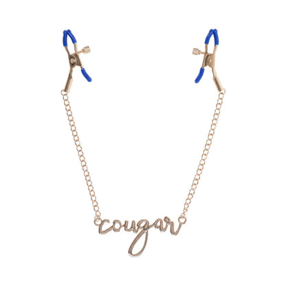 Sportsheets Sex &amp; Mischief Cougar Nipple Clamps SPORTSHEETS