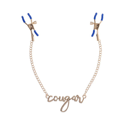 Sportsheets Sex &amp; Mischief Cougar Nipple Clamps SPORTSHEETS