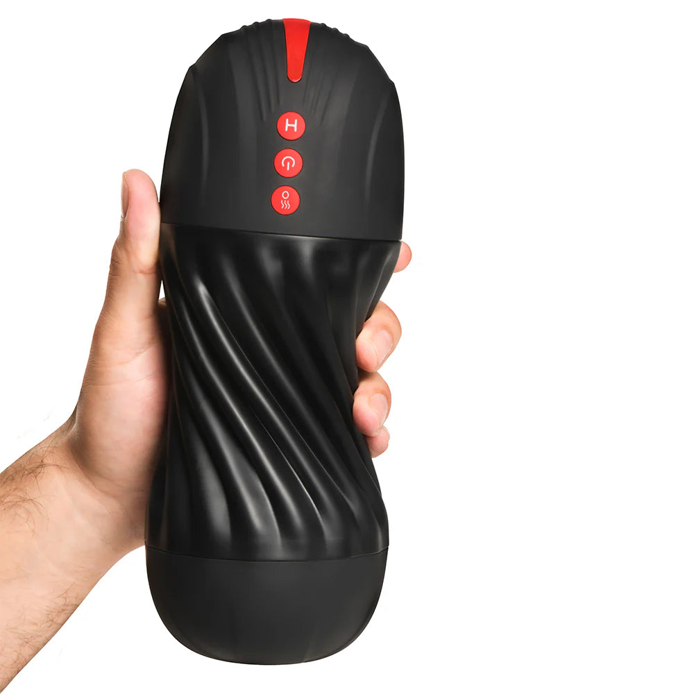 JOCK Sucking &amp; Vibrating Masturbator CURVE TOYS