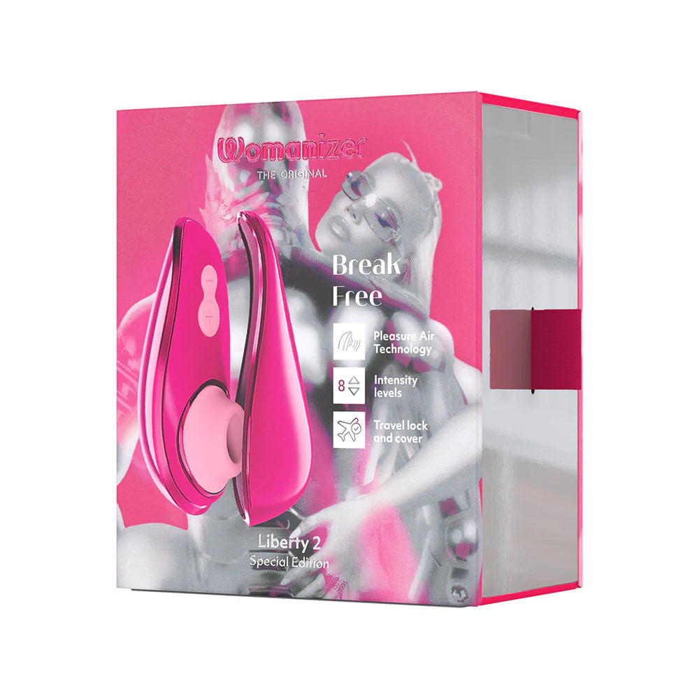 Womanizer x Iggy Azalea Liberty 2 Special Edition Metal Pink WOMANIZER
