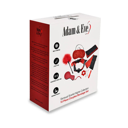 Adam &amp; Eve Sensual Scarlet Nights Collection ADAM &amp; EVE
