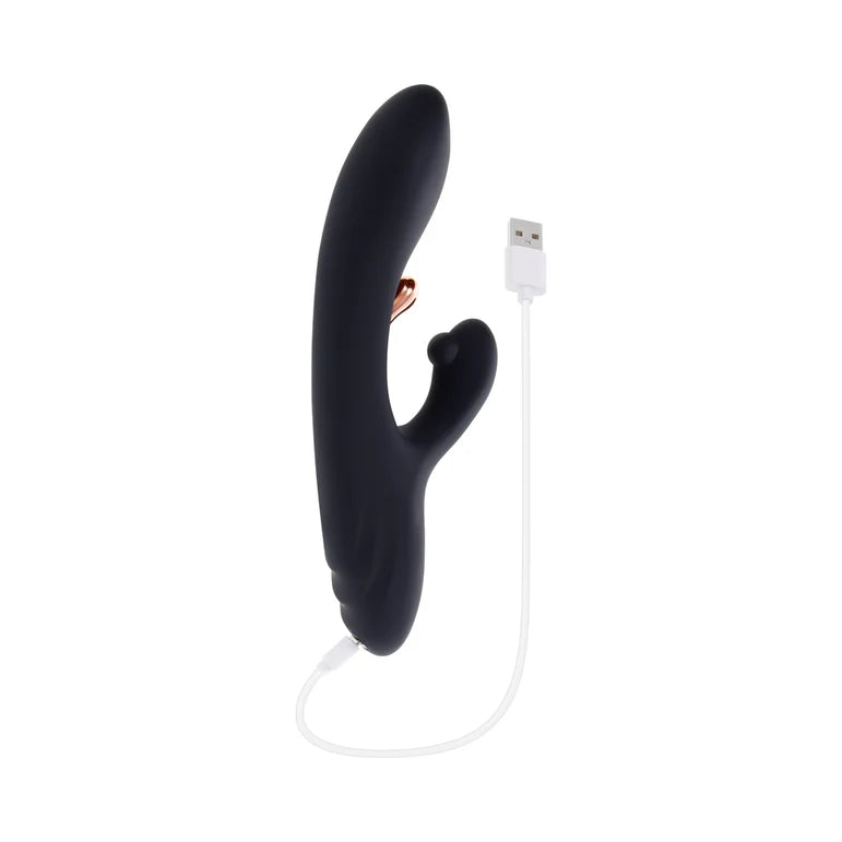 Playboy Aureus Rechargeable Silicone Rabbit Vibrator 2 AM PLAYBOY PLEASURE