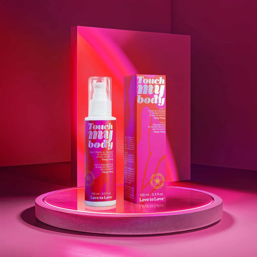 Love to Love Touch My Body 2-in-1 Massage Fluid &amp; Intimate Lubricant LOVELY PLANET USA