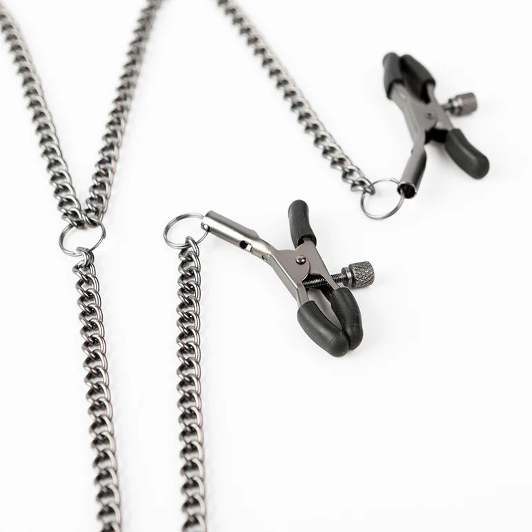 SEI MIO Triple Tease Adjustable Nipple and Clit Clamp Set CREATIVE CONCEPTIONS