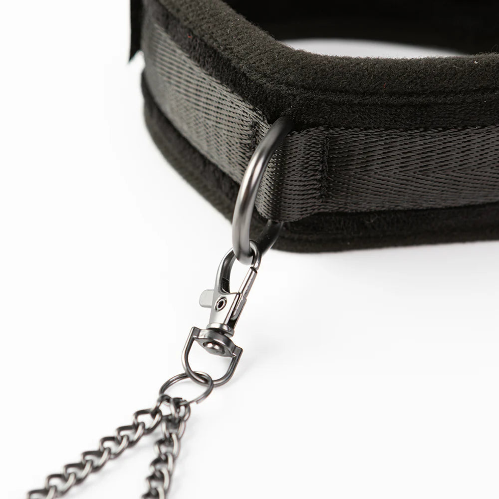 SEI MIO Twin Tweaks Velvet Collar with Nipple Clamps CREATIVE CONCEPTIONS