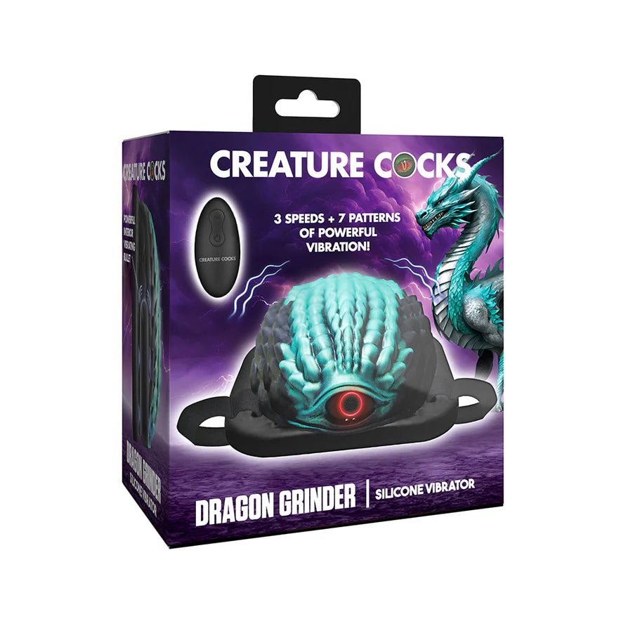 Dragon Vibrating Silicone Grinder