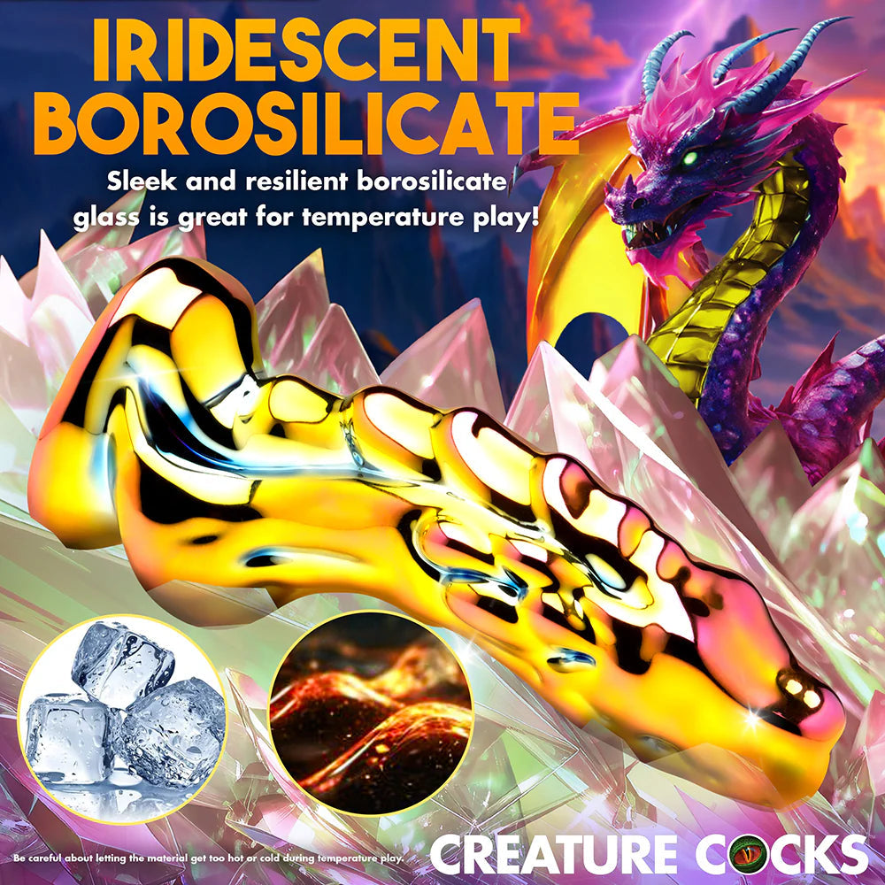 Creature Cocks Dragon Glass Glass Dildo CREATURE COCKS