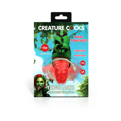 Creature Cocks Tongue Lasher Silicone Vibrator CREATURE COCKS