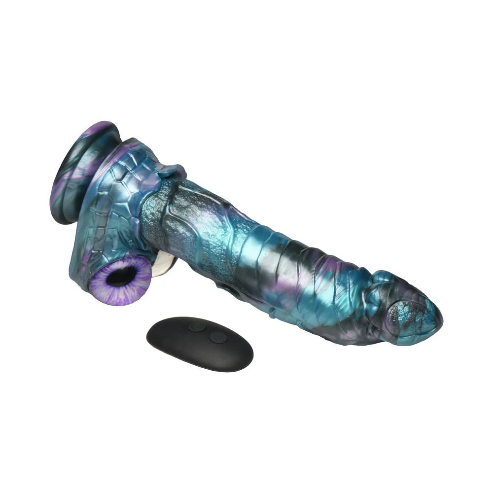 Creature Cocks Astro-Thrust Thrusting &amp; Vibrating Silicone Dildo CREATURE COCKS
