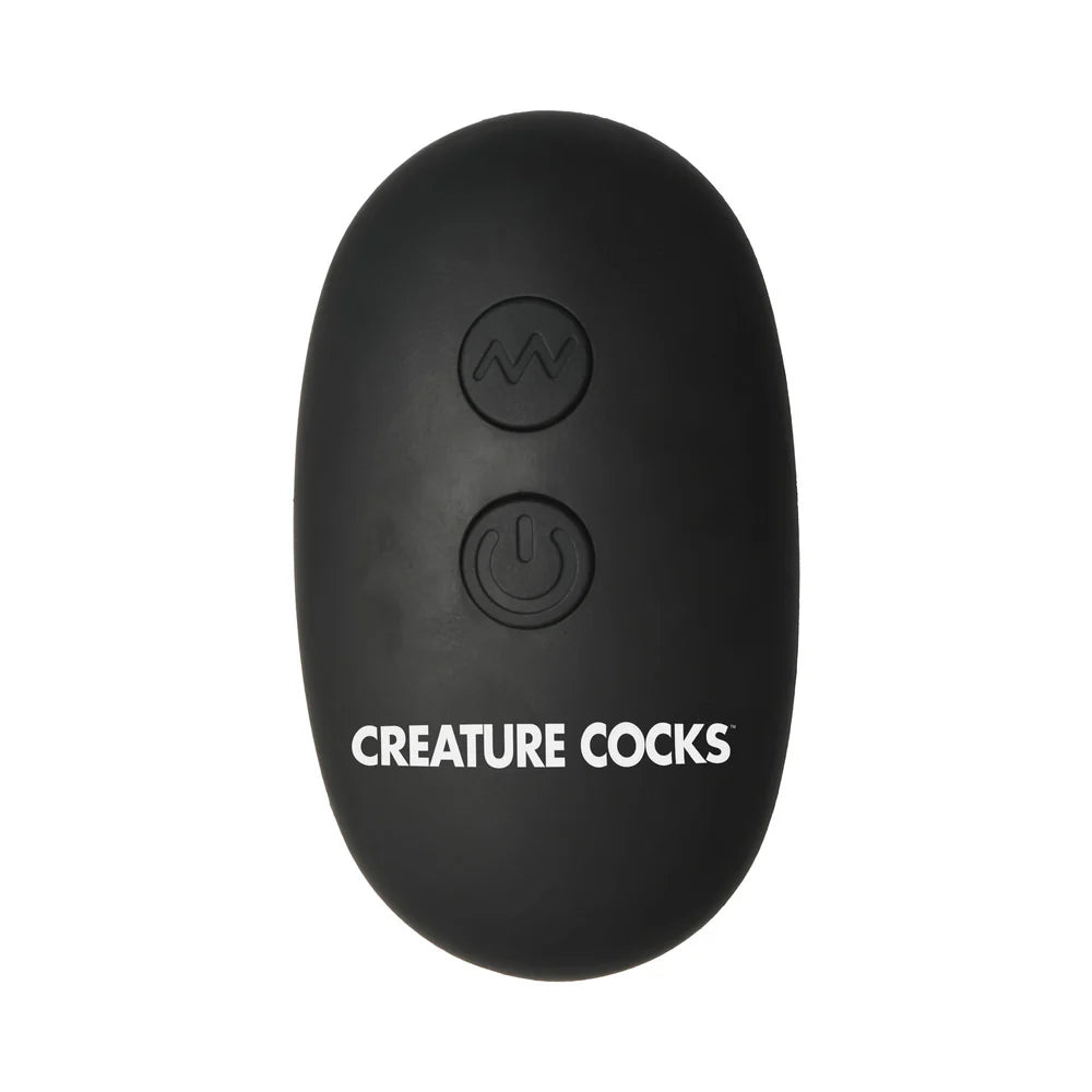 Creature Cocks Astro-Thrust Thrusting &amp; Vibrating Silicone Dildo CREATURE COCKS