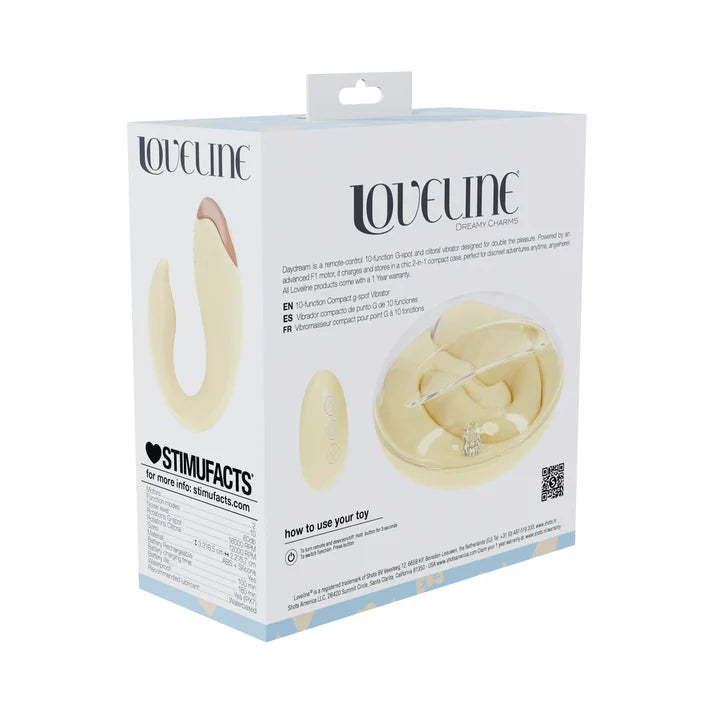 LoveLine Daydream AirTapTech Rechargeable Vibrator SHOTS