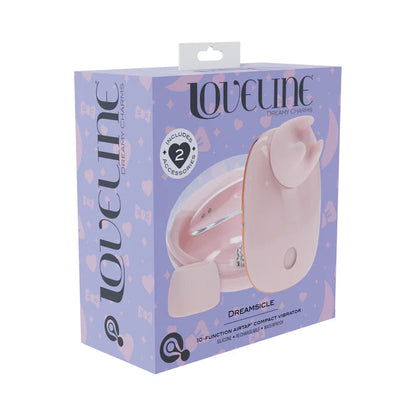 LoveLine Dreamsicle AirTapTech Rechargeable Vibrator SHOTS