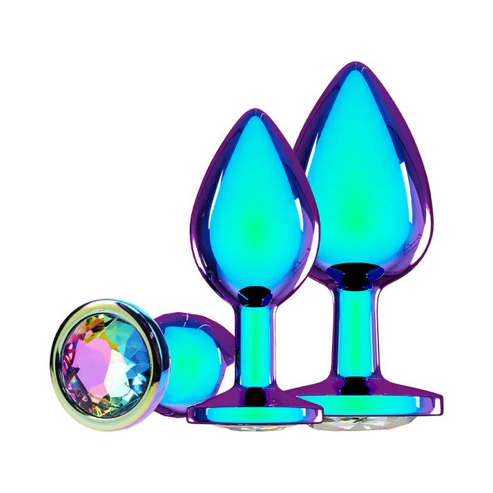 Ouch! International Venice Collection Metal Anal Plug Set OUCH!