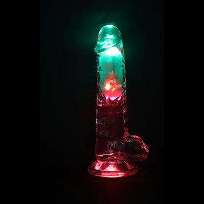 RealRock – Wireless Rechargeable Vibrator with Balls (8 Inch) SHOTS