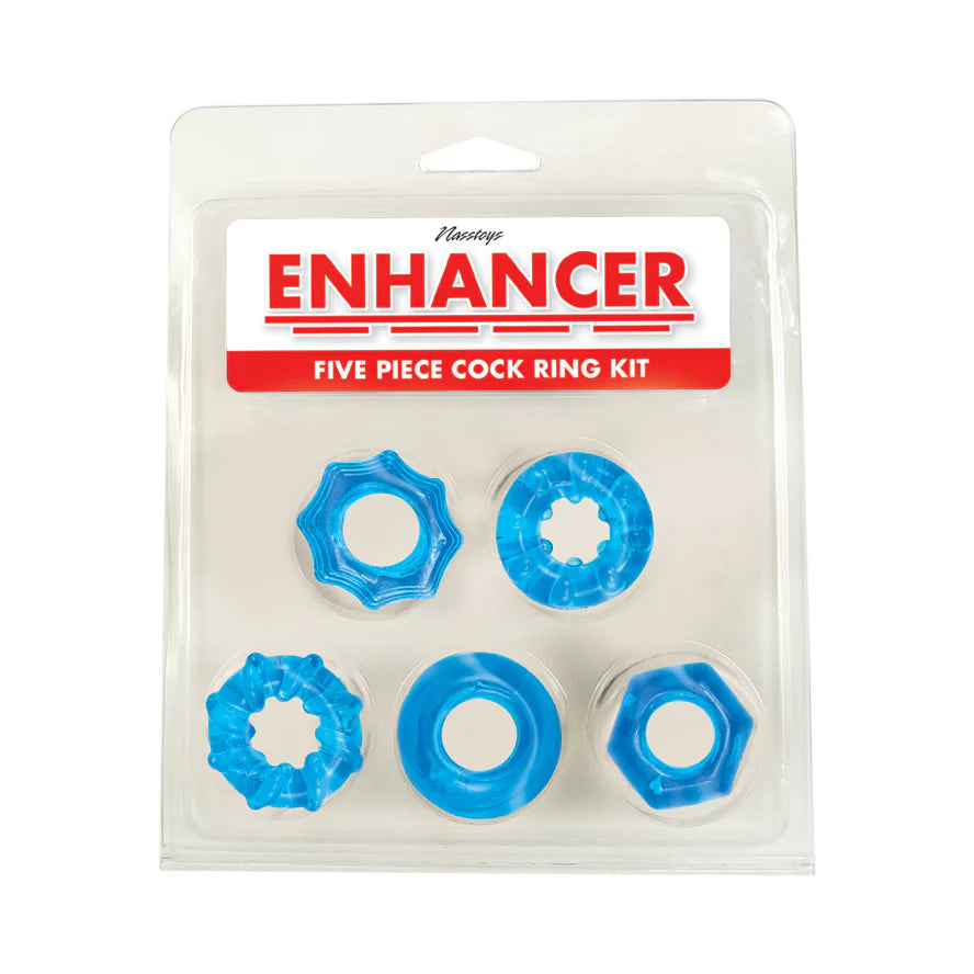 Enhancer Five Piece Cock Ring Set NASSTOY