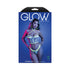 Fantasy Lingerie Glow Supernatural Glow-in-the-Dark Zipper Top showcasing its captivating design and glow-in-the-dark feature for enchanting evenings.