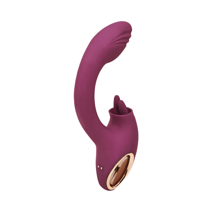 Adam &amp; Eve Rose Gold Clit Tickler Dual Stimulating Vibrator ADAM &amp; EVE