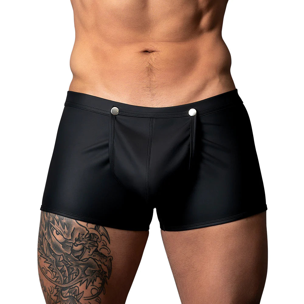 Male Power Oh Snap! Snap Off Short Black MALE POWER