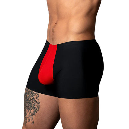 Male Power Hot Mesh Pouch Short Black/Red MALE POWER