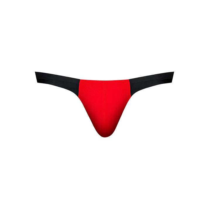 Male Power Hot Mesh Bong Thong Black/Red MALE POWER