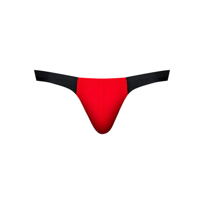 Male Power Hot Mesh Bong Thong Black/Red MALE POWER