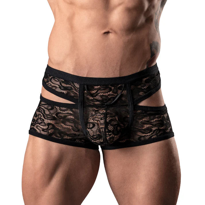 Male Power Lucifer Cutout Short Black MALE POWER