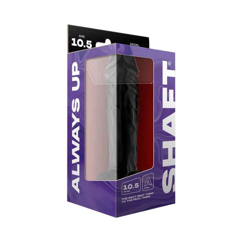 Shaft Model A Liquid Silicone Dong with Balls 10 inch SHAFT