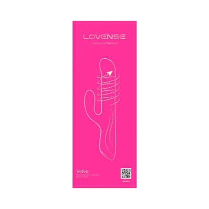 Lovense Velvo Rotating Beaded G-Spot &amp; Clit Rabbit Vibrator
