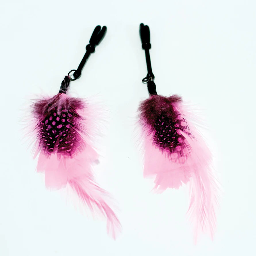 Sex Kitten Feather Clamps PHS INTERNATIONAL
