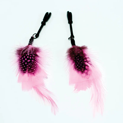 Sex Kitten Feather Clamps PHS INTERNATIONAL