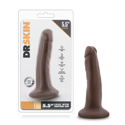 Dr. Skin - 5.5 Inch Cock with Suction Cup BLUSH