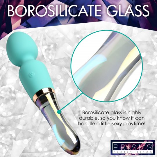 Prisms Vibra Glass Wand XR BRANDS
