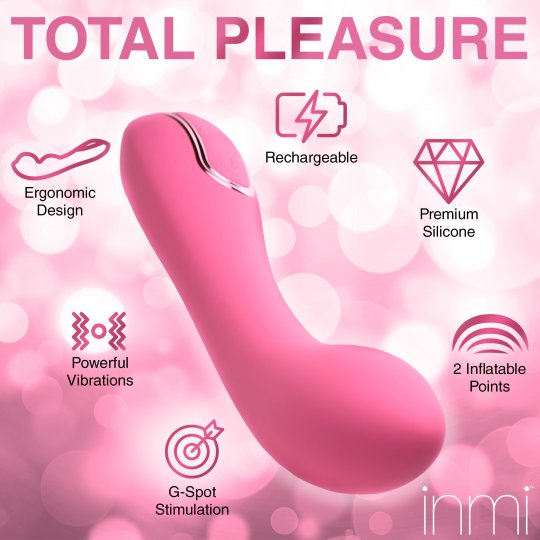Extreme-G Inflating G-spot Silicone Vibrator XR BRANDS