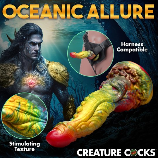 Gode ​​en silicone Majestic Merman