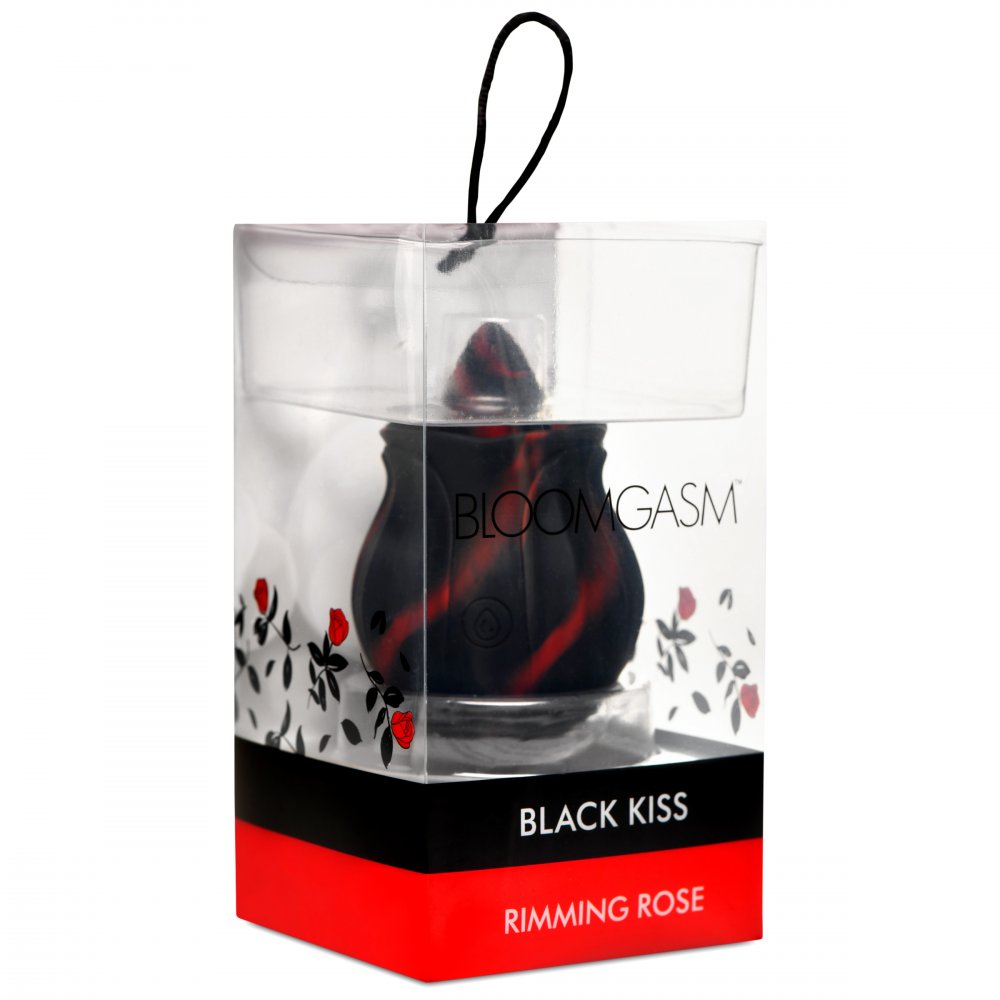 Black Kiss Rimming Rose XR BRANDS