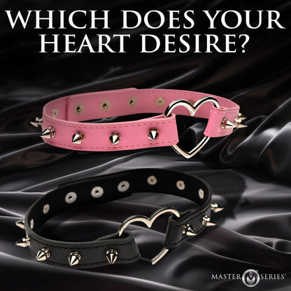 Spiked Heart Choker MASTER SERIES