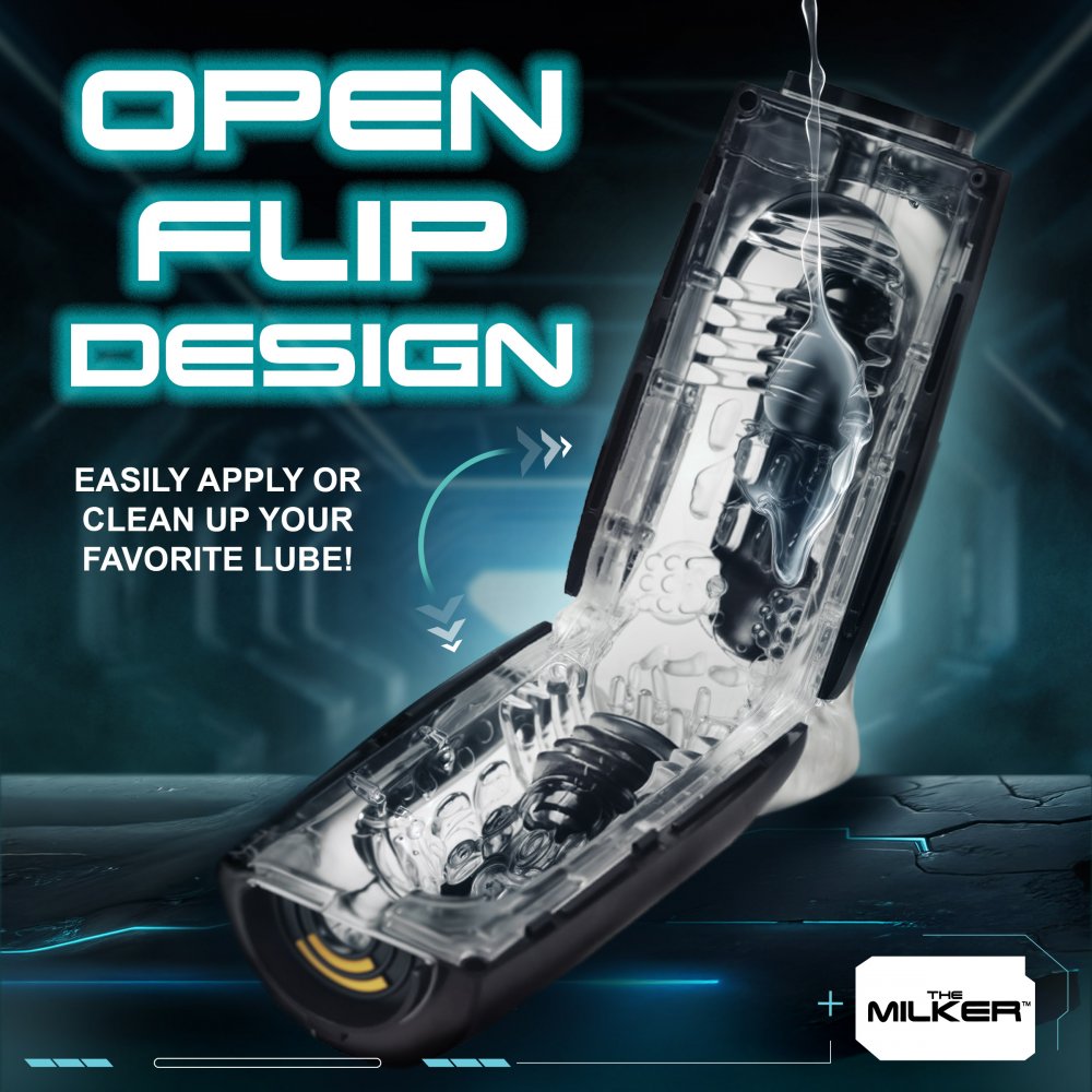 Pleasure Grip Sucking &amp; Vibrating Masturbator XR BRANDS