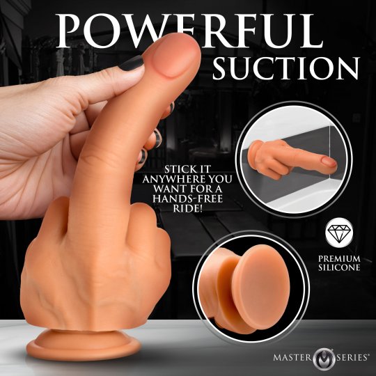 The Finger Silicone Dildo XR BRANDS