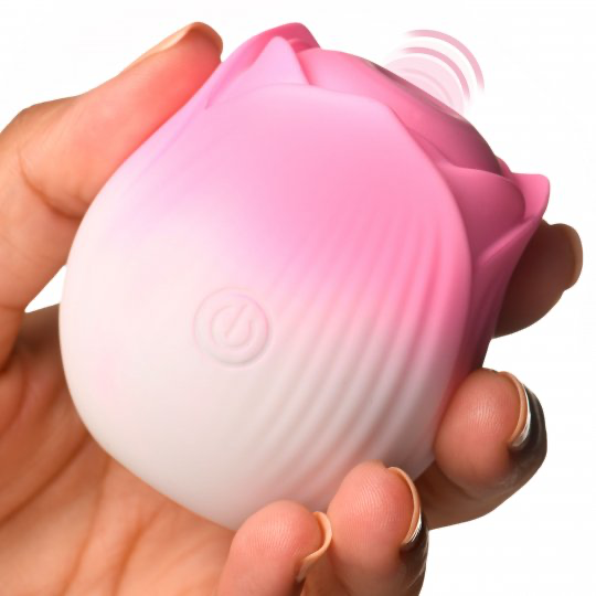 Pulsing Petals Throbbing Rose Clit Stimulator XR BRANDS