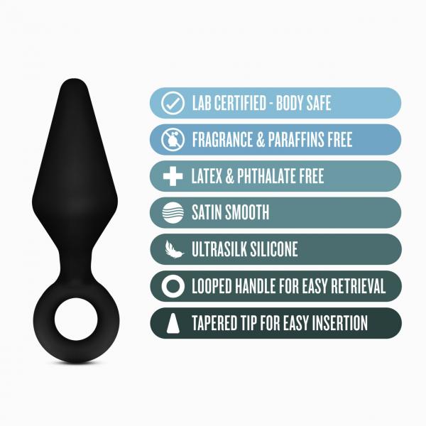 Anal Adventure Platinum Loop Plug Kit BLUSH NOVELTIES