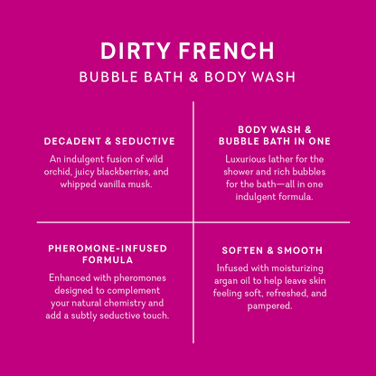 Bubbli - Dirty French Bubble Bath &amp; Body Wash