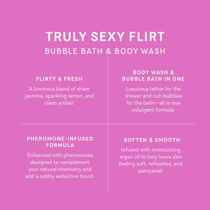 Bubbli - Truly Sexy Flirt Bubble Bath &amp; Body Wash